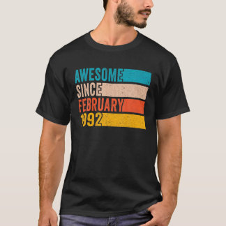 Camiseta Feliz aniversário de 30 anos de 30 anos, Incrível