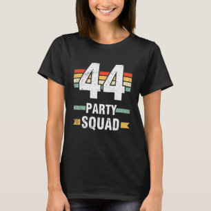 Camiseta Feliz Aniversário De 44 Anos Nascer Esquadrão Em 1