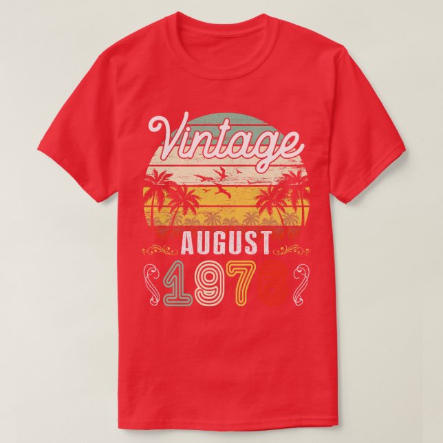 Camiseta Feliz Aniversário De 44 Anos Para Mim Seu Papá Pai (Frente do Design)