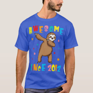 Camiseta Feliz Aniversário De 8 Anos Tio Irmão Sist