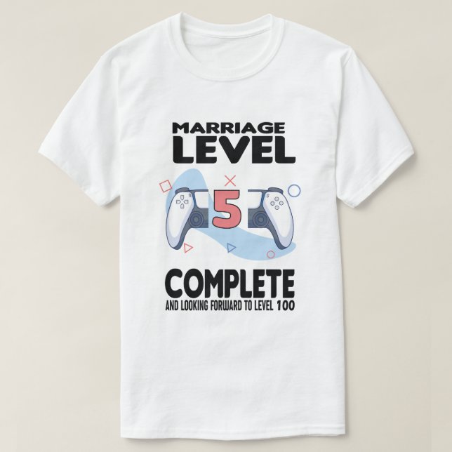 Camiseta Feliz aniversário de casamento (Frente do Design)