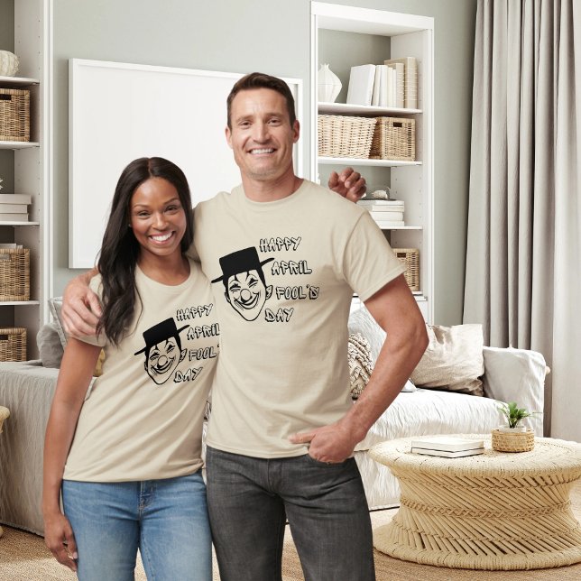 Camiseta Feliz aniversário de um tolo de abril (Criador carregado)