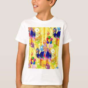 Camiseta feliz aniversário donald trump