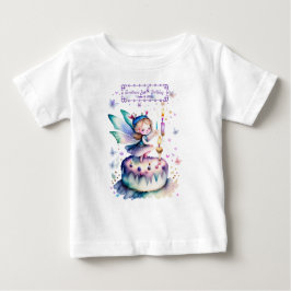 Camiseta Feliz aniversário Fada 01