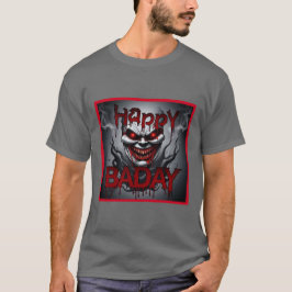 Camiseta Feliz aniversário horror Tcamarão