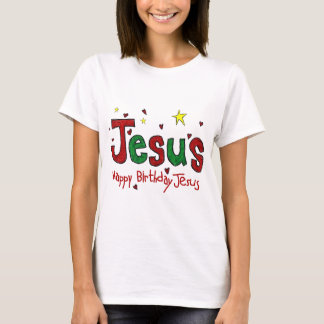 Camiseta Feliz aniversario Jesus