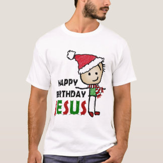 Camiseta Feliz aniversário Jesus