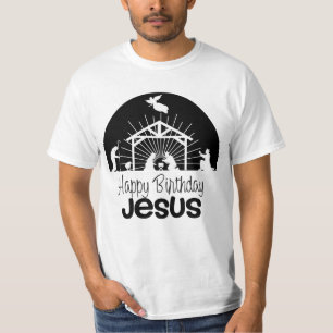 Camiseta Feliz aniversário Jesus