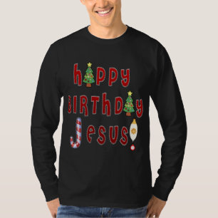 Camiseta Feliz Aniversário Jesus Christian