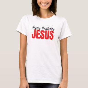 Camiseta Feliz Aniversário Jesus Natal