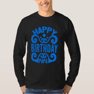 Camiseta Feliz Aniversário Pai