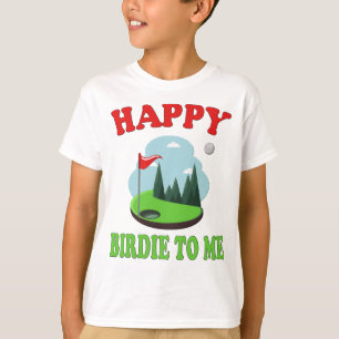 Camiseta Feliz aniversário para mim - Golfe engraçado par