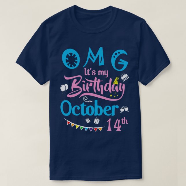 Camiseta Feliz Aniversário Para Mim, Mãe Irmã Pai. (Frente do Design)