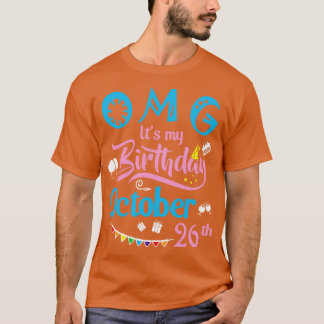 Camiseta Feliz Aniversário Para Mim, Mãe Irmã Pai.