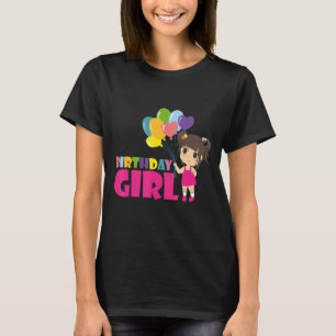 Camiseta Feliz Aniversário Para Sua Menina Surpresa