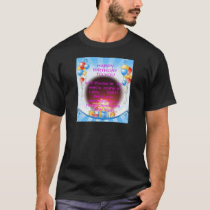 Camiseta Feliz aniversário para você