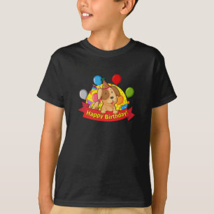 Camiseta Feliz Aniversário Presente Menina Festa de Amor Id