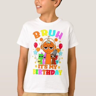 Camiseta Feliz Aniversário Sprunki