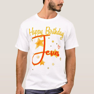 Camiseta Feliz aniversário Starry Jesus