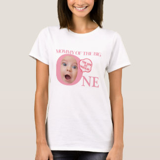 Camiseta Feliz aniversário T para a festa do primeiro anive