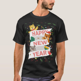 Camiseta Feliz ano novo