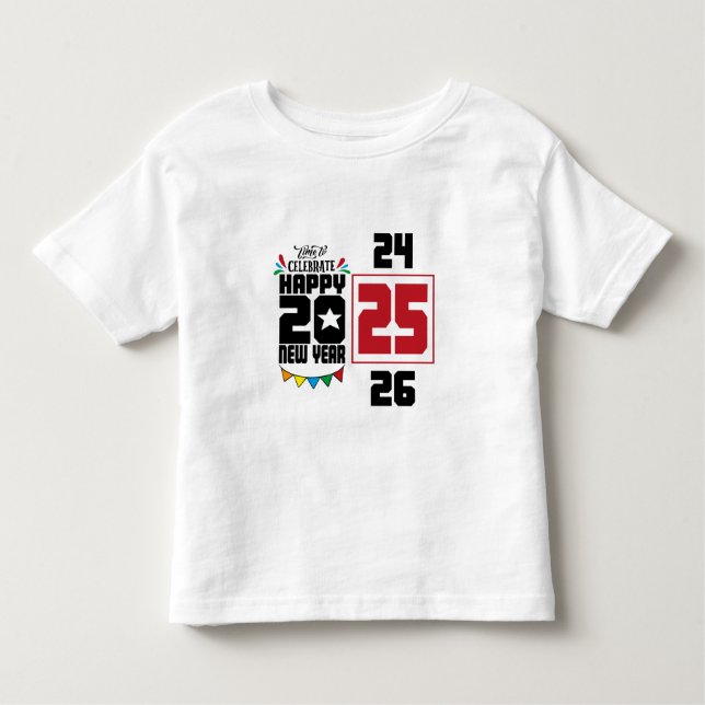 Camiseta Feliz ano novo (Frente)