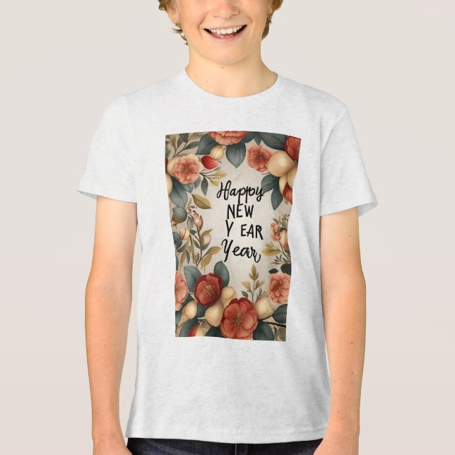 Camiseta Feliz ano novo (Frente)