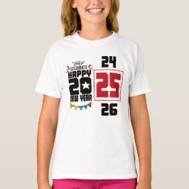 Camiseta Feliz ano novo