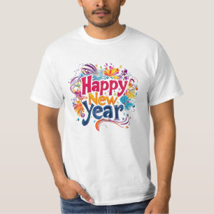 Camiseta Feliz ano novo