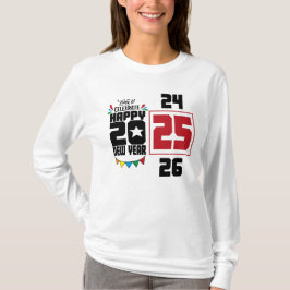 Camiseta Feliz ano novo