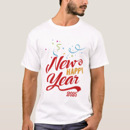 CAMISETA FELIZ ANO NOVO 2