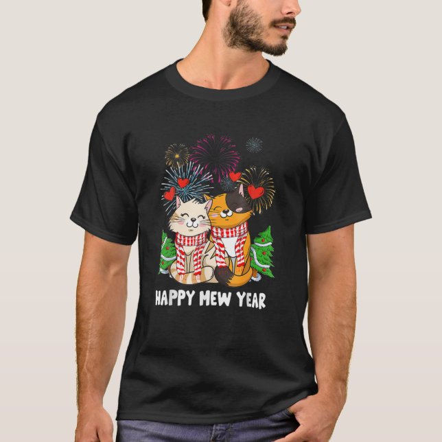 Camiseta Feliz Ano Novo 2022 Festa Engraçada De Véspera de  (Frente)