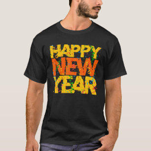 Camiseta FELIZ ANO NOVO 2022 Véspera de ano novo da famíl