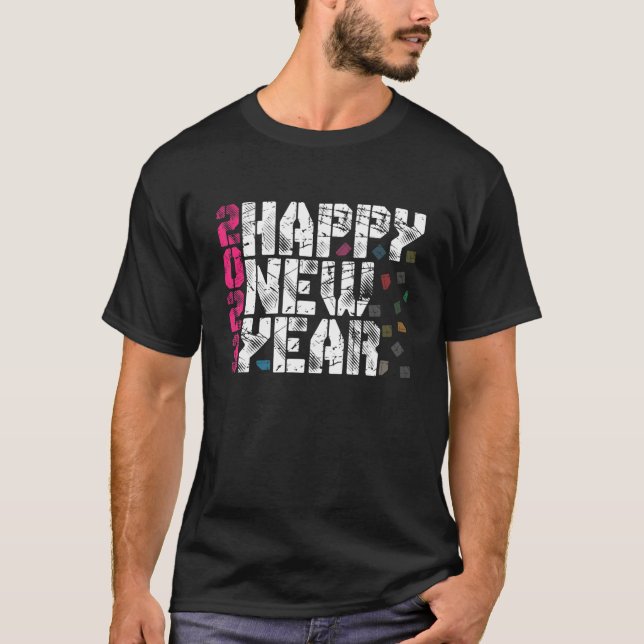Camiseta Feliz ano novo 2023 (Frente)