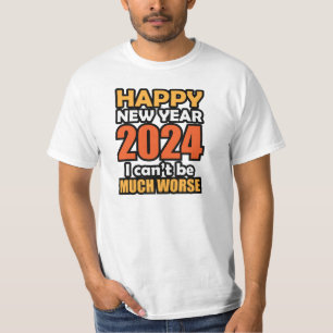 Camiseta Feliz ano novo 2024