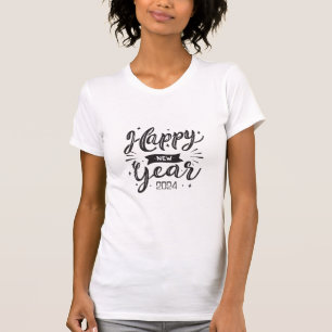 Camiseta Feliz ano novo 2024