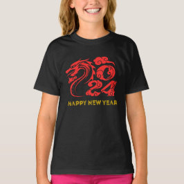 Camiseta feliz ano novo 2024