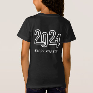 Camiseta feliz ano novo 2024