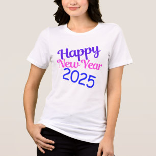Camiseta Feliz ano novo 2025