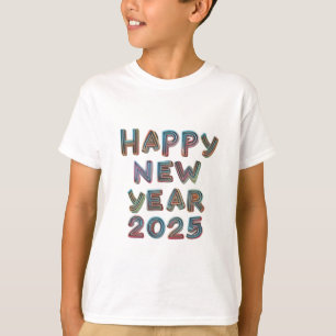 Camiseta Feliz ano novo 2025*****