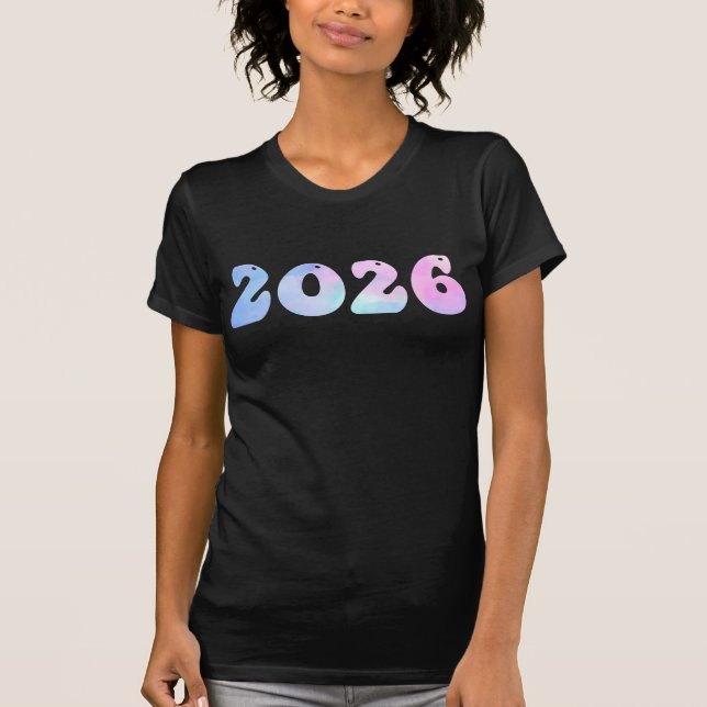 Camiseta feliz ano novo 2026 (Frente)
