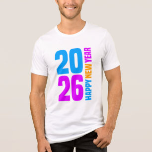 Camiseta Feliz ano novo 2026-34568