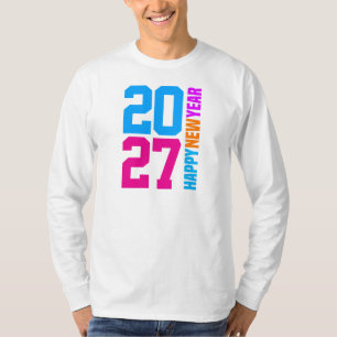 Camiseta Feliz Ano Novo 2027