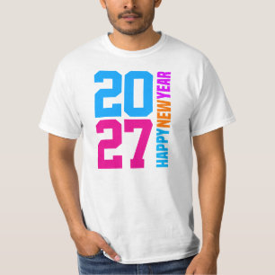 Camiseta Feliz Ano Novo 2027