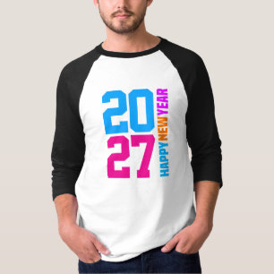 Camiseta Feliz Ano Novo 2027