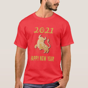 Camiseta Feliz Ano Novo Chinês 2021