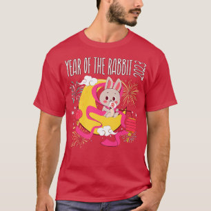 Camiseta Feliz Ano Novo Chinês 2023 Ano Do Coelho A C