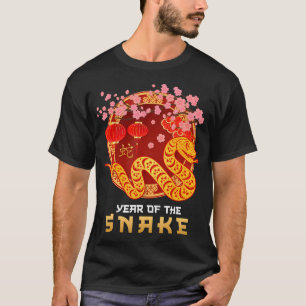 Camiseta Feliz Ano Novo Chinês Da Cobra