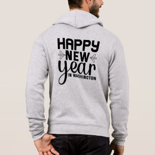Camiseta Feliz Ano Novo em Washington-54688