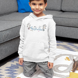 Camiseta Feliz ano novo Entre Gatinhos Equilibrado Num Fio